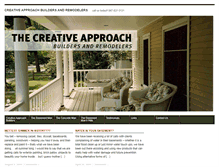 Tablet Screenshot of creativeapproachbuilders.com